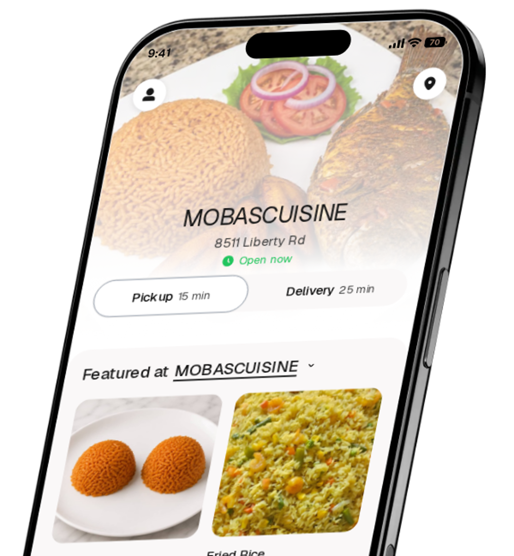 MOBASCUISINE app preview